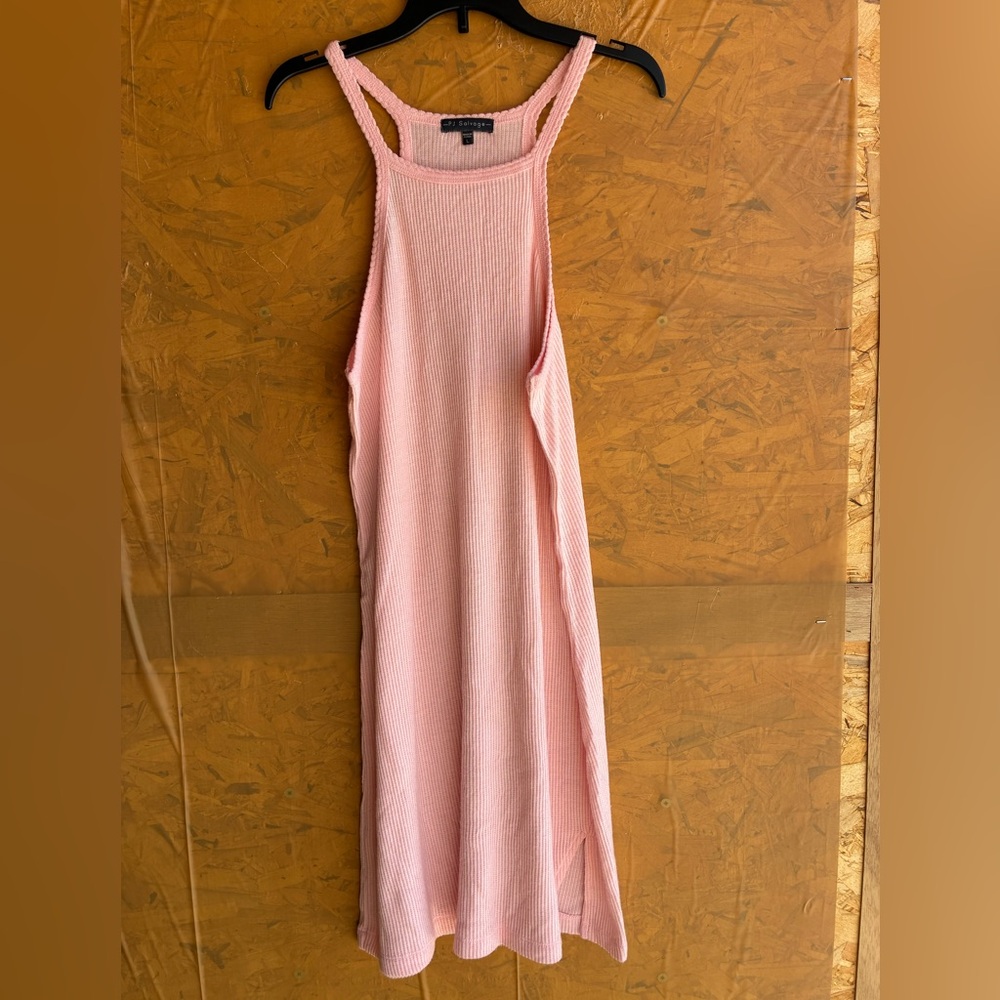 NWOT PJ Salvage Ribbed Knit Nightgown In Pink Size Large